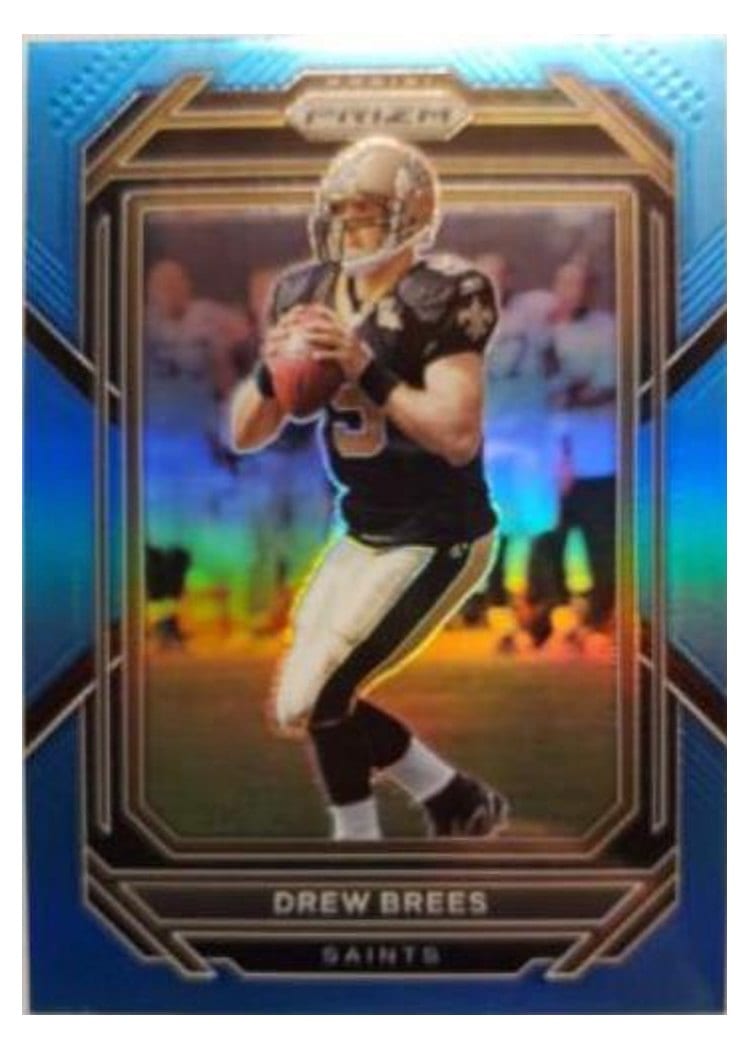 2022 Panini Prizm Base Set Drew Brees #215 card