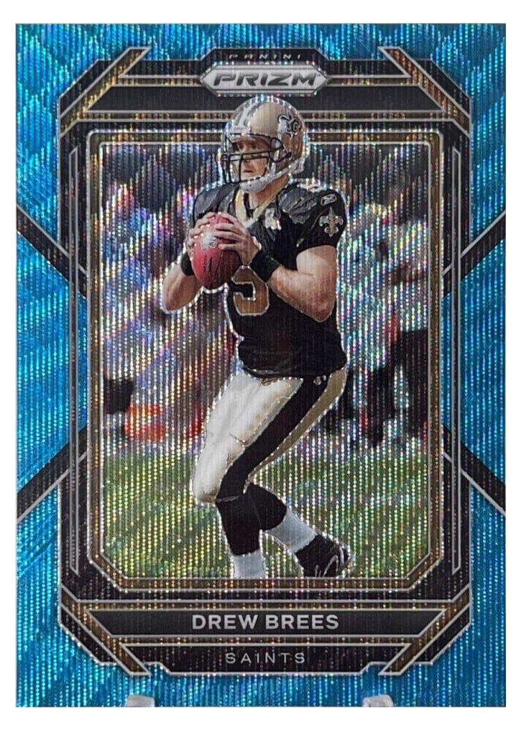 2022 Panini Prizm Base Set Drew Brees #215 card
