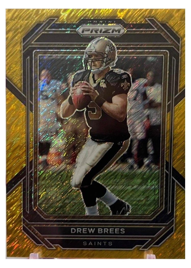 2022 Panini Prizm Base Set Drew Brees #215 card