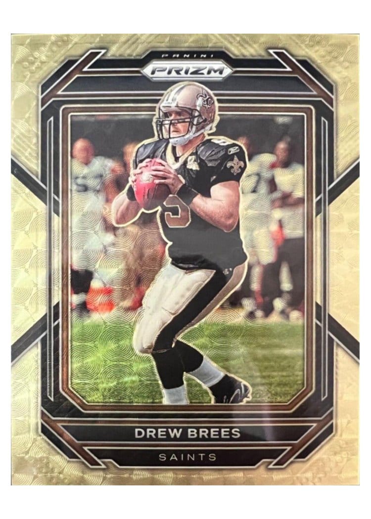 2022 Panini Prizm Base Set Drew Brees #215 card