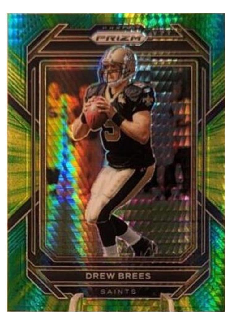 2022 Panini Prizm Base Set Drew Brees #215 card