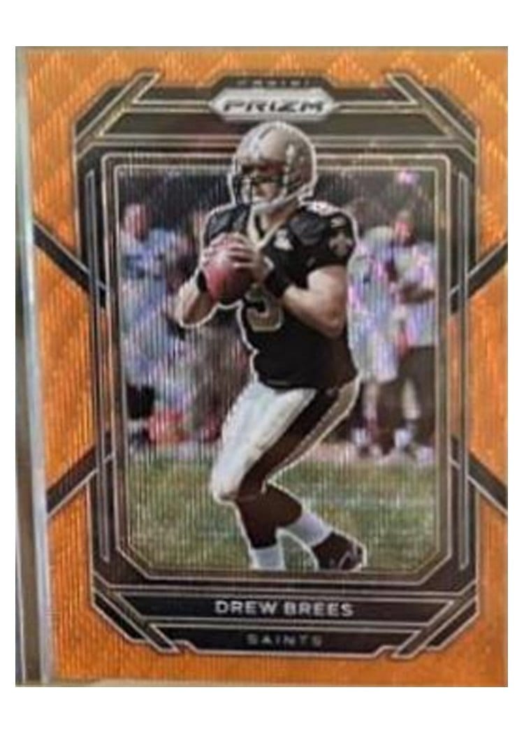 2022 Panini Prizm Base Set Drew Brees #215 card