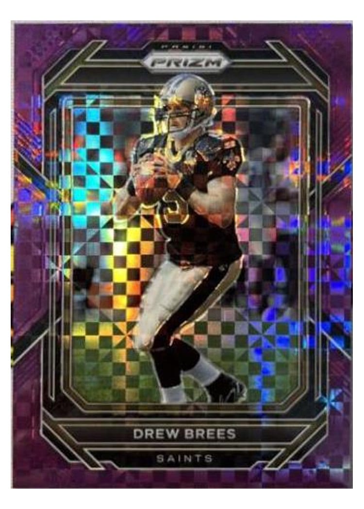2022 Panini Prizm Base Set Drew Brees #215 card