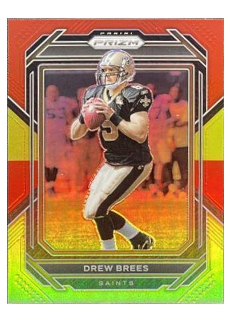 2022 Panini Prizm Base Set Drew Brees #215 card
