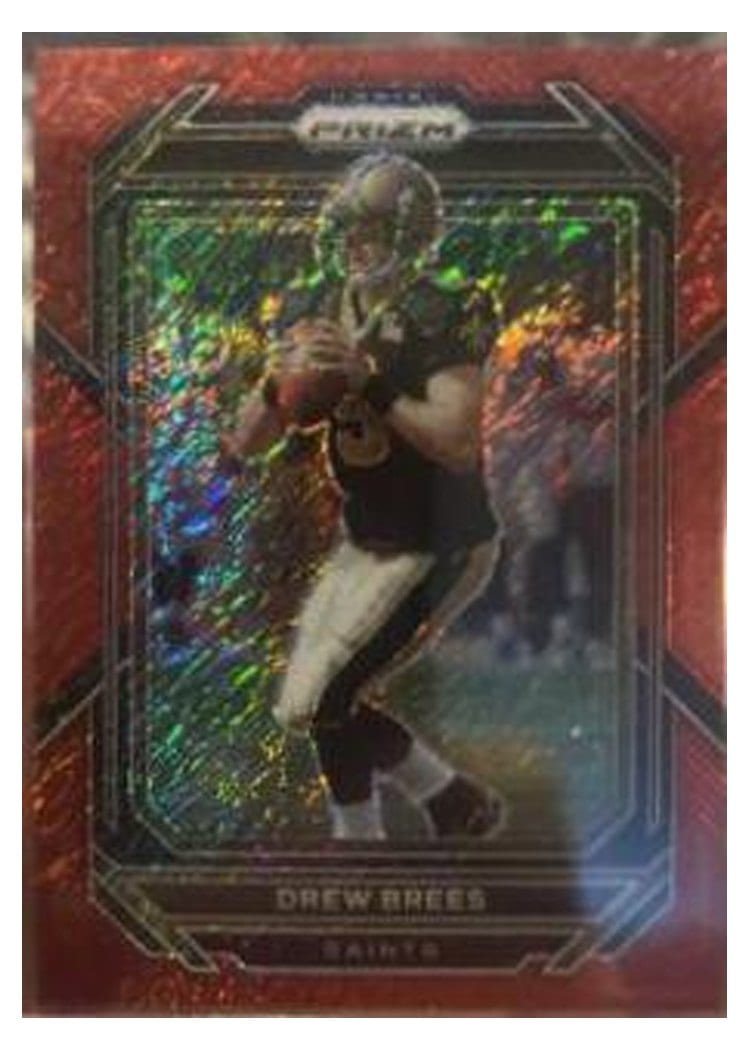 2022 Panini Prizm Base Set Drew Brees #215 card