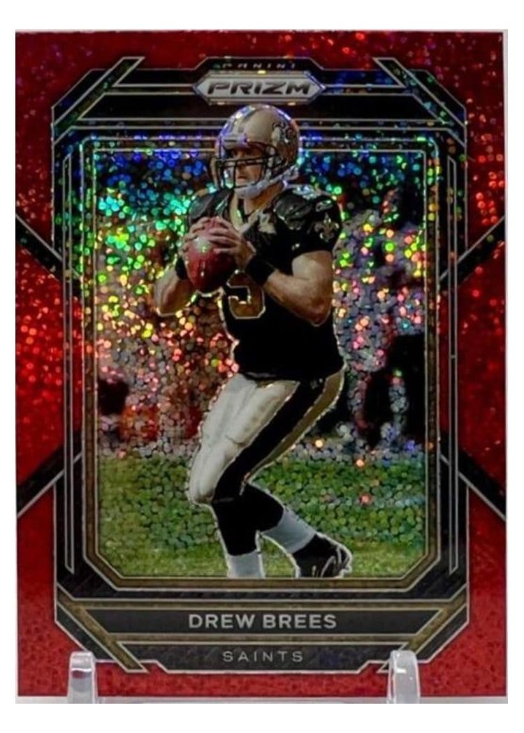 2022 Panini Prizm Base Set Drew Brees #215 card