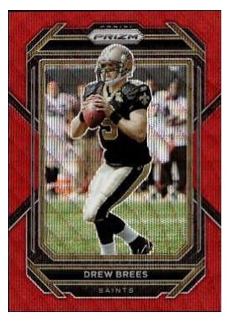 2022 Panini Prizm Base Set Drew Brees #215 card