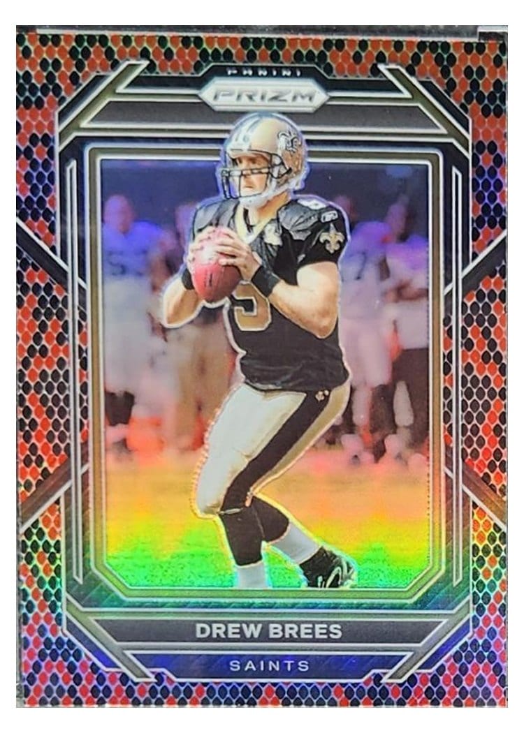 2022 Panini Prizm Base Set Drew Brees #215 card