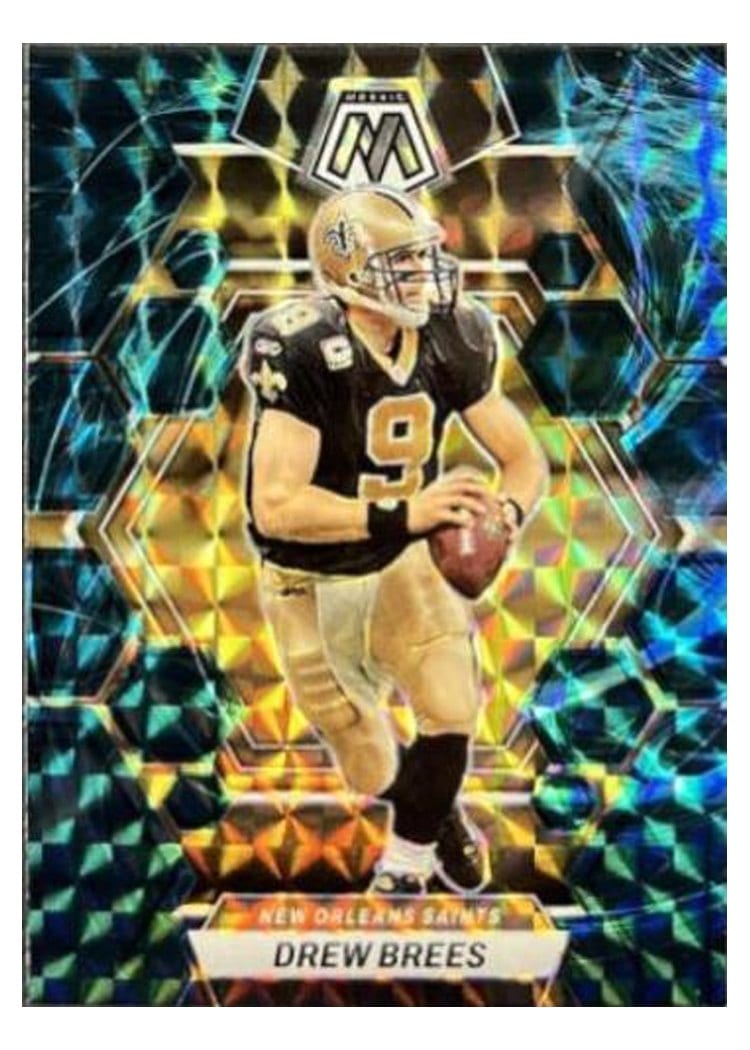 2023 Panini Mosaic Base Set Drew Brees #174 card