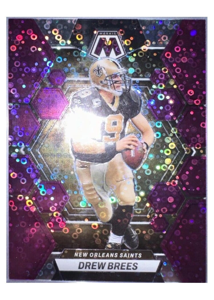 2023 Panini Mosaic Base Set Drew Brees #174 card