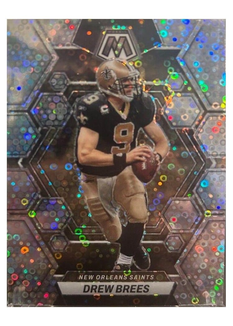 2023 Panini Mosaic Base Set Drew Brees #174 card