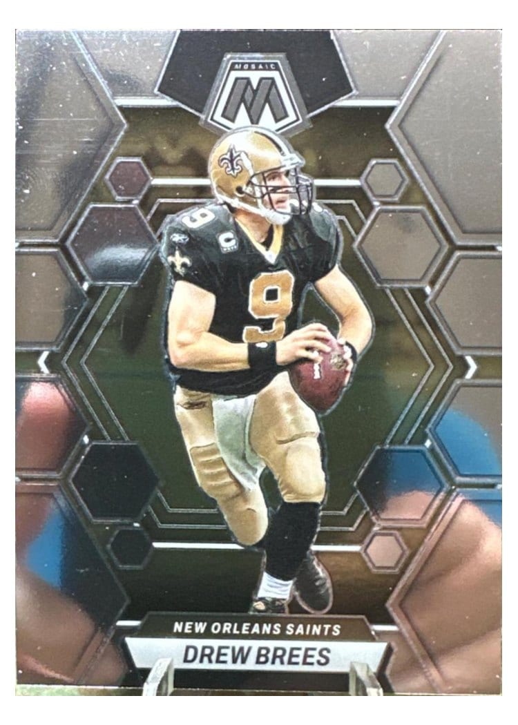 2023 Panini Mosaic Base Set Drew Brees #174 card