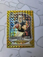 2024 Panini Mosaic Moments in Time Drew Brees #14 card