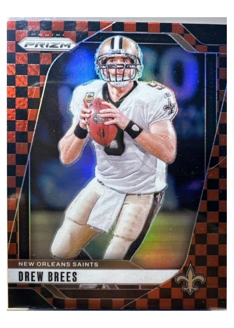 2024 Panini Prizm Base Set Drew Brees #209 card