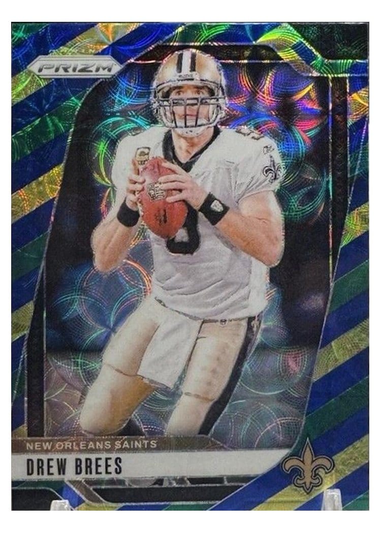 2024 Panini Prizm Base Set Drew Brees #209 card