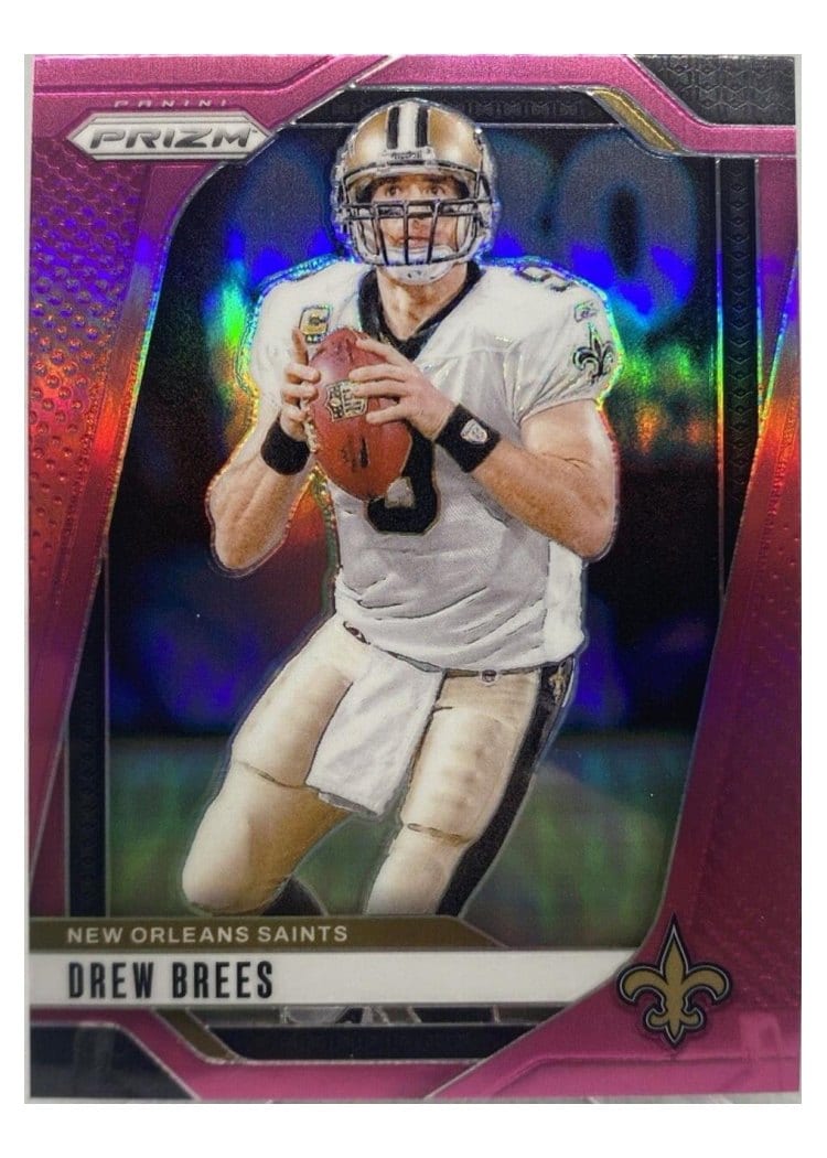 2024 Panini Prizm Base Set Drew Brees #209 card