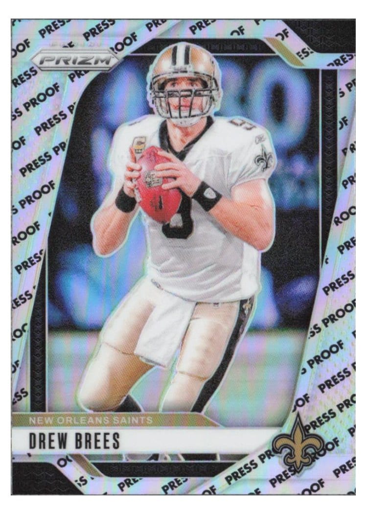 2024 Panini Prizm Base Set Drew Brees #209 card