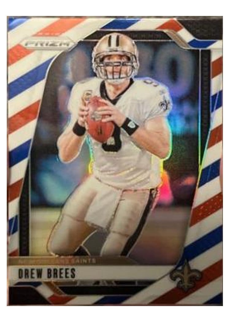 2024 Panini Prizm Base Set Drew Brees #209 card