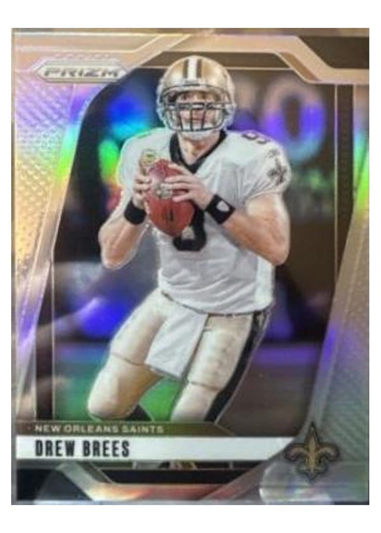 2024 Panini Prizm Base Set Drew Brees #209 card