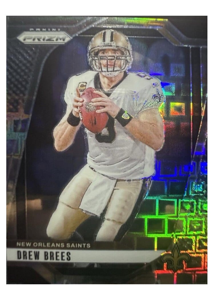 2024 Panini Prizm Base Set Drew Brees #209 card