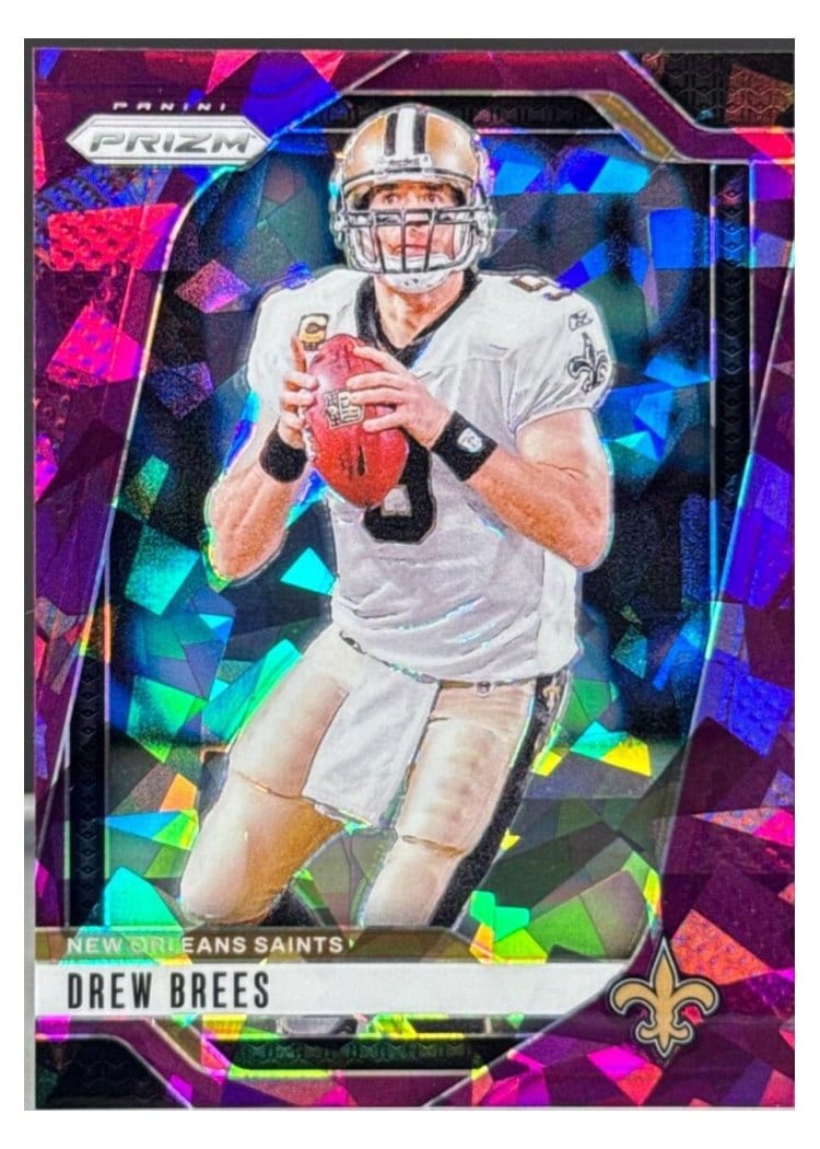 2024 Panini Prizm Base Set Drew Brees #209 card