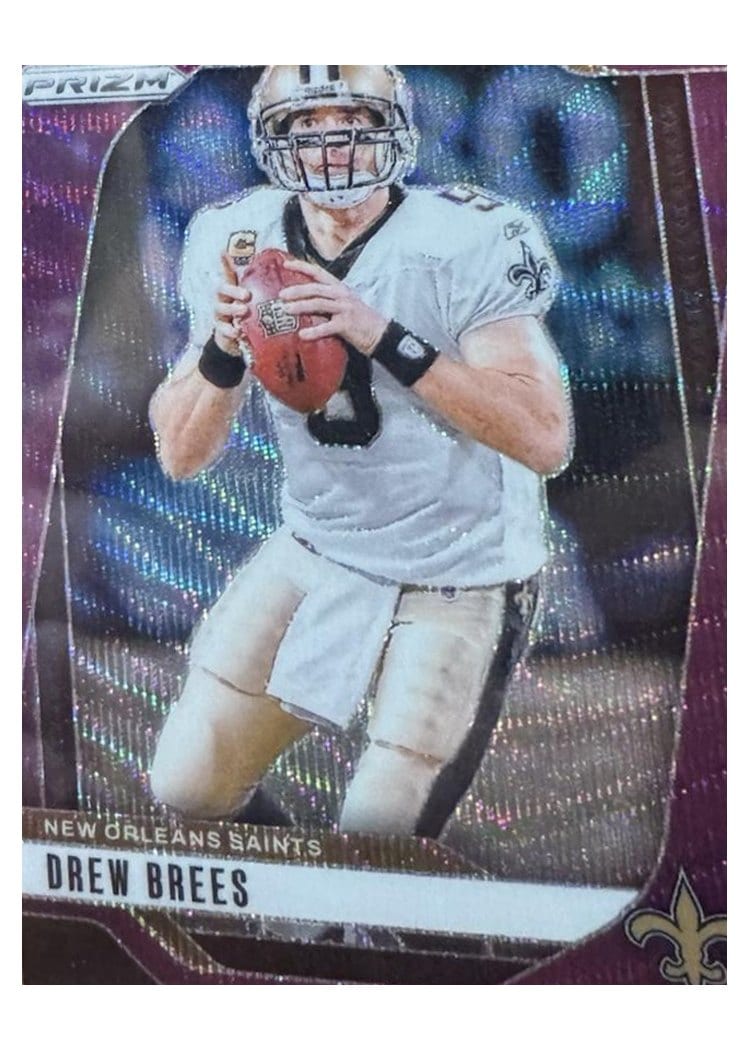 2024 Panini Prizm Base Set Drew Brees #209 card