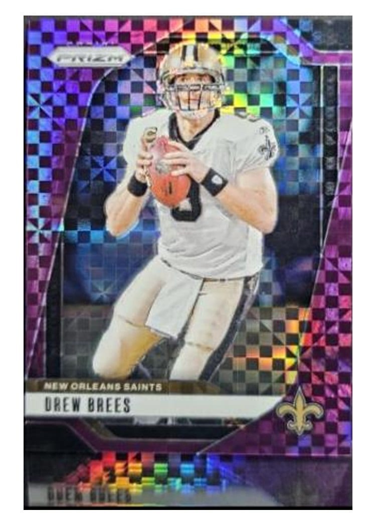 2024 Panini Prizm Base Set Drew Brees #209 card