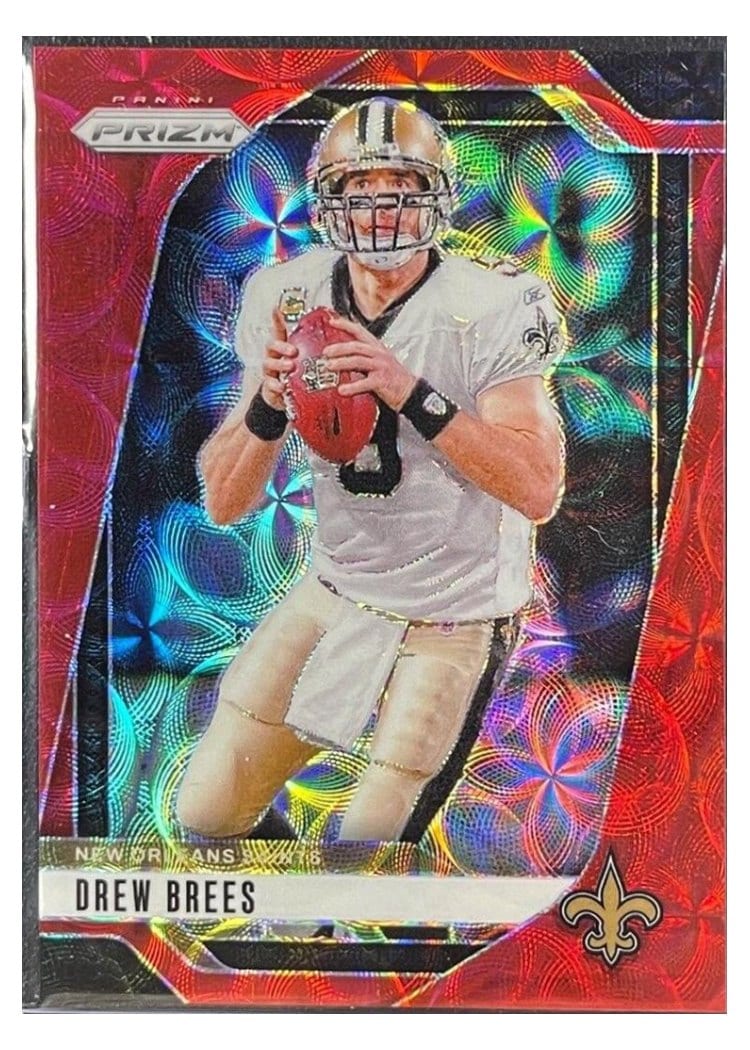 2024 Panini Prizm Base Set Drew Brees #209 card