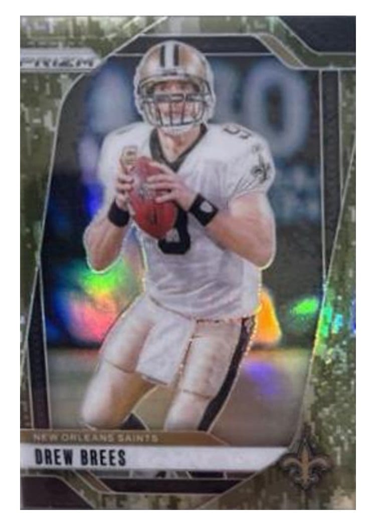 2024 Panini Prizm Base Set Drew Brees #209 card