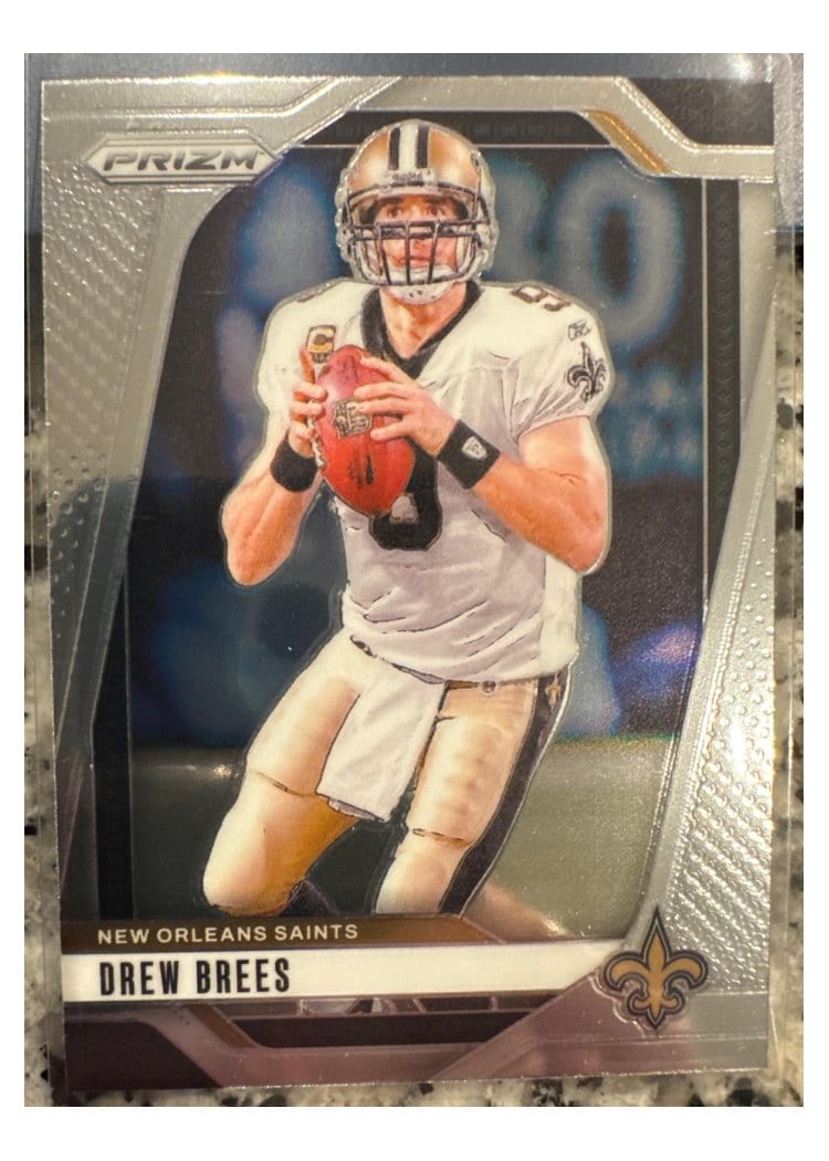 2024 Panini Prizm Base Set Drew Brees #209 card