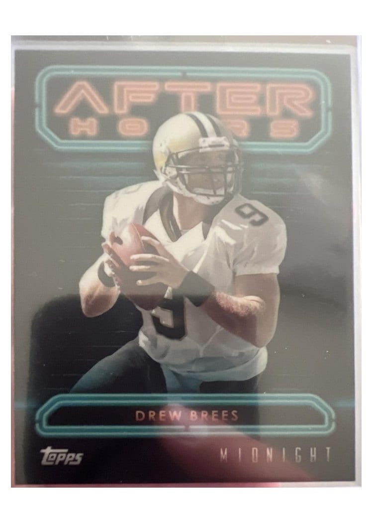 2024 Topps Midnight After Hours Drew Brees #AH-8 card