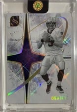 2025 Panini Silhouette White Night Drew Brees #18