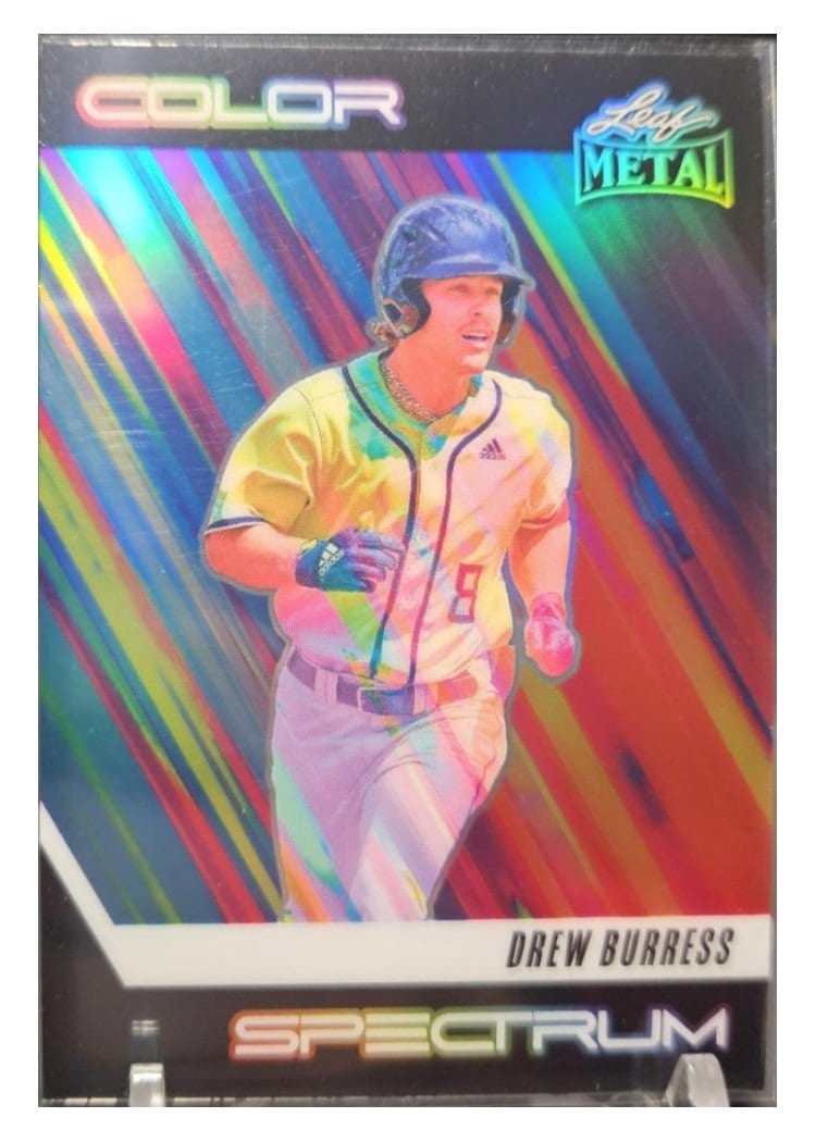 2025 Leaf Metal Color Spectrum Drew Burress #CB-4 card