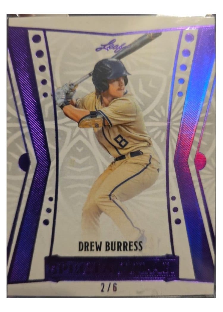 2025 Leaf Spectacular Baseball Spectacular Futures Drew Burress #SF-DB2