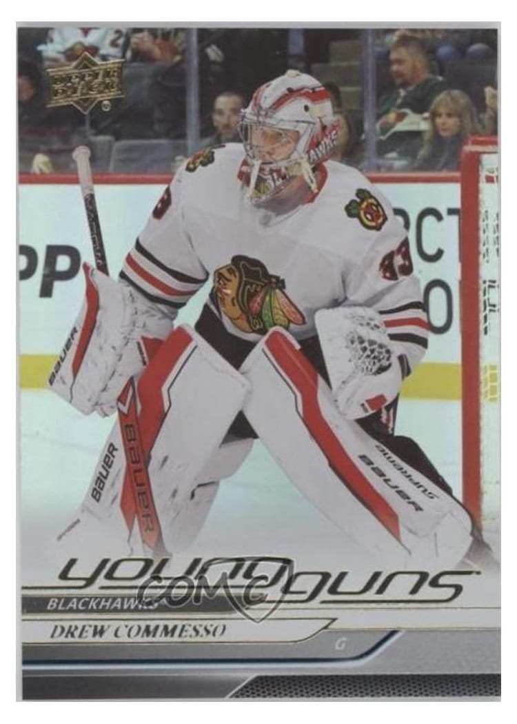 2024-25 Upper Deck Base Set Drew Commesso #488 card
