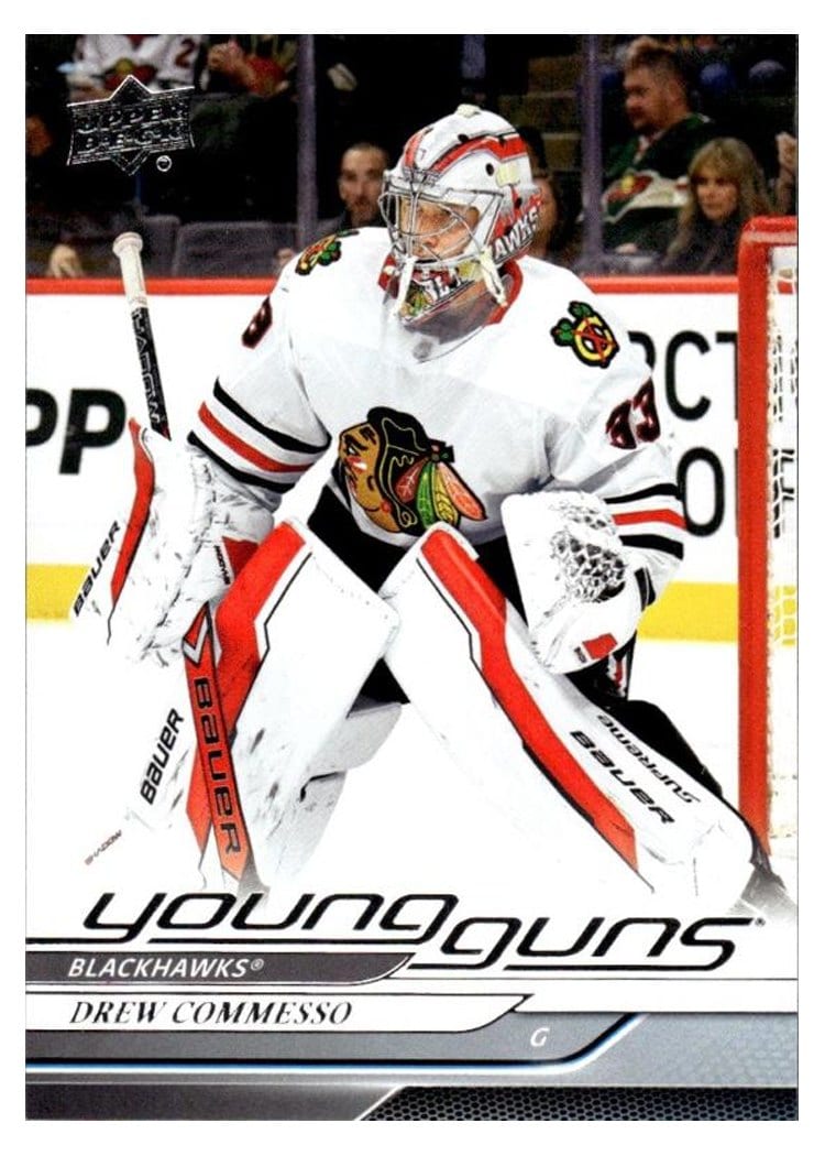 2024-25 Upper Deck Base Set Drew Commesso #488 card