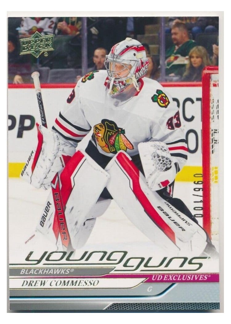 2024-25 Upper Deck Base Set Drew Commesso #488 card