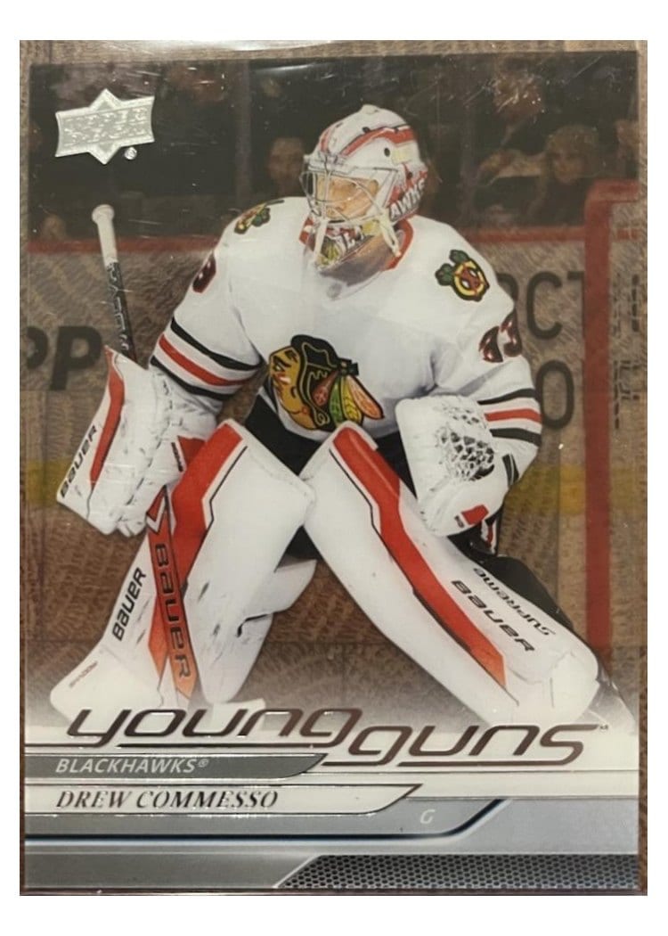 2024-25 Upper Deck Base Set Drew Commesso #488 card