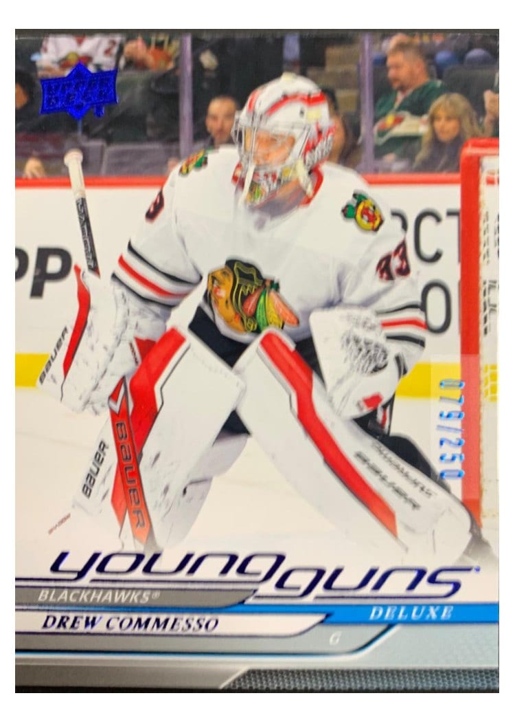 2024-25 Upper Deck Base Set Drew Commesso #488 card