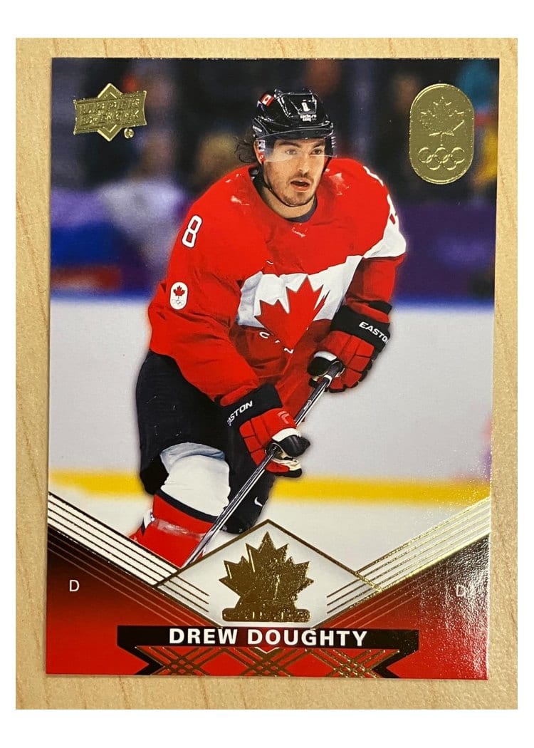 2025-26 Tim Hortons Team Canada Olympic Hockey Base Set Drew Doughty #5 card