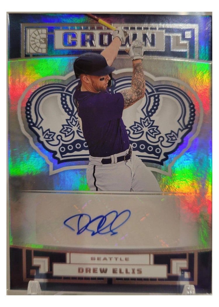 2022 Panini Capstone Crown Autographs Drew Ellis #C-DE card
