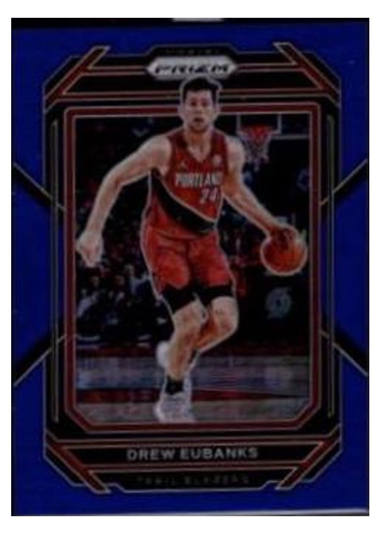 2022-23 Panini Prizm Base Set Drew Eubanks Blue Prizm #49 card
