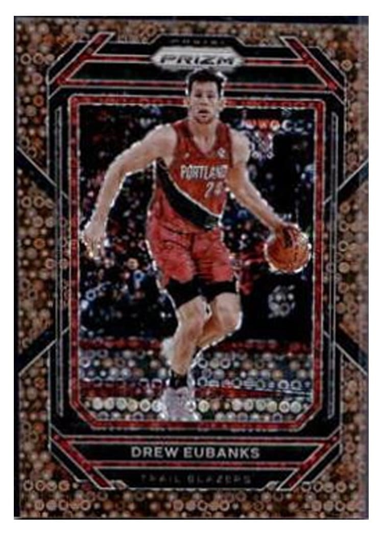 2022-23 Panini Prizm Base Set Drew Eubanks Fast Break Bronze Prizm #49 card