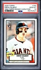 2026 Topps Drew Gilbert #155 card