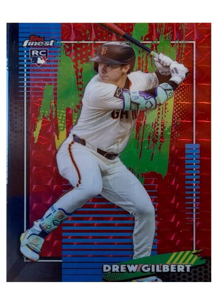 2026 Topps Finest Drew Gilbert #53 card