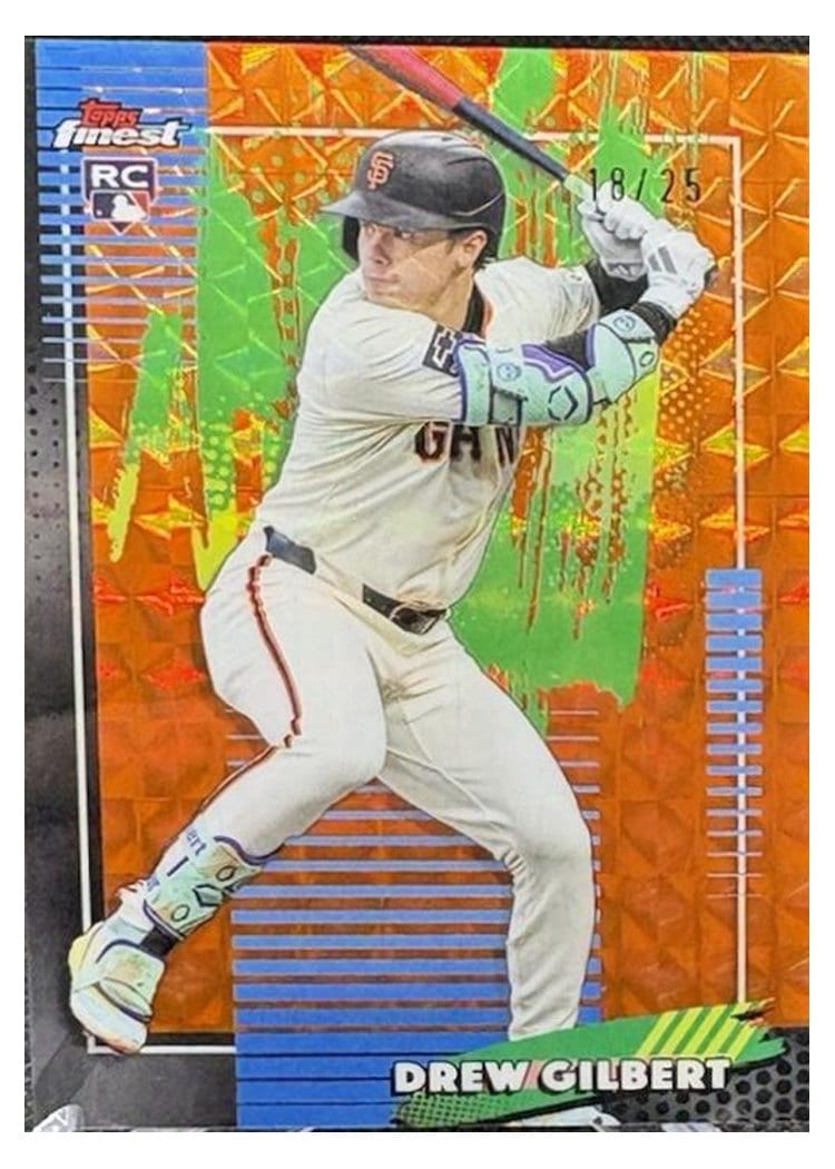 2026 Topps Finest Drew Gilbert #53 card