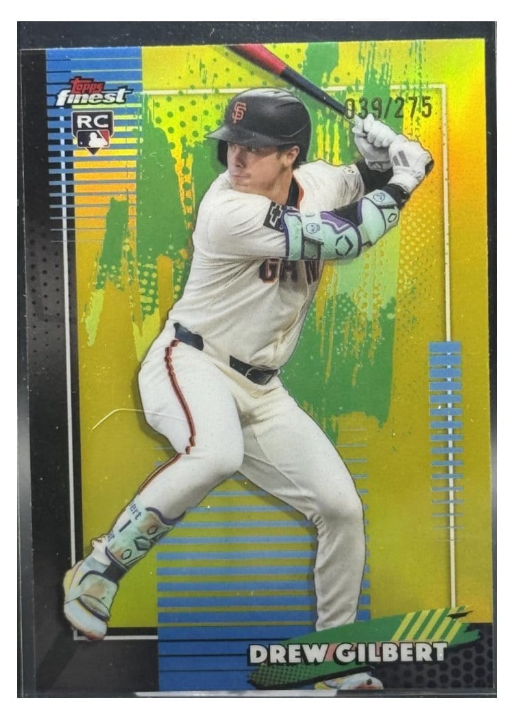 2026 Topps Finest Drew Gilbert #53 card