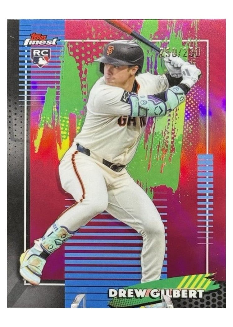 2026 Topps Finest Drew Gilbert #53 card