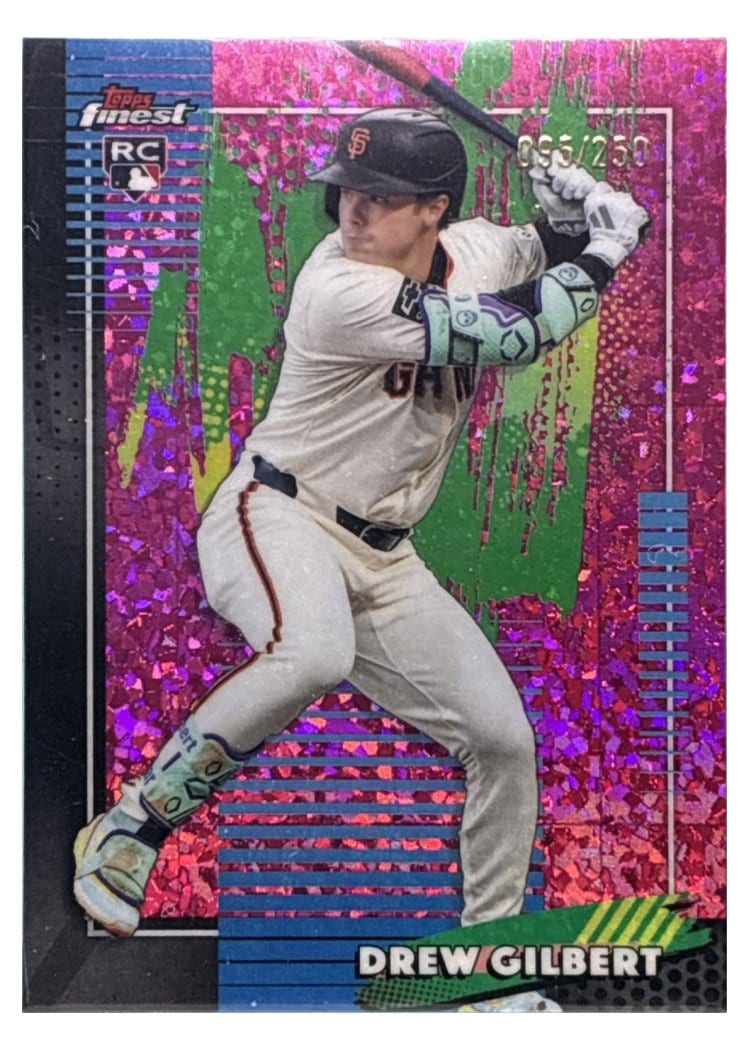 2026 Topps Finest Drew Gilbert #53 card