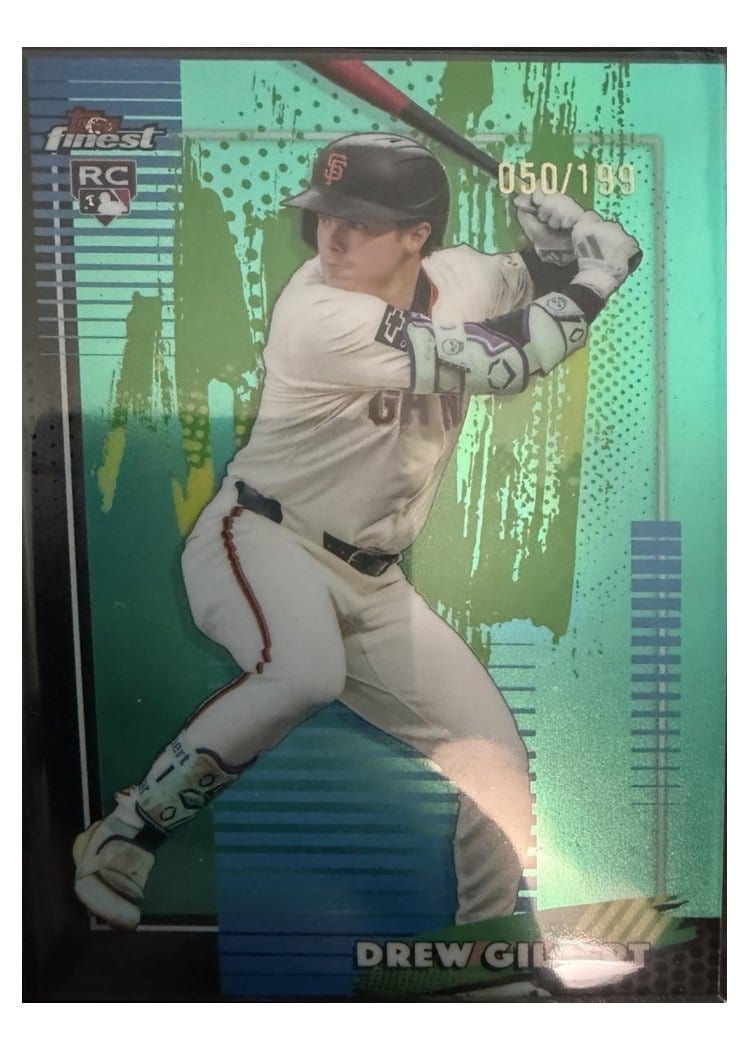 2026 Topps Finest Drew Gilbert #53 card